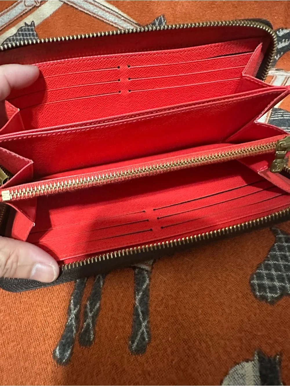 LOUIS VUITTON ❤️🌟CA2176 LIMITED EDITION ILLUSTRE TRANSATLANTIC ZIPPY WALLET⭐️